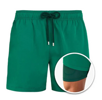 Stylische Badeshorts für Männer - Grün