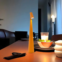 Tischlampe Kabellos Modern LED Akku Design - Orange