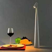 Tischlampe Kabellos Modern LED Akku Design - Gray