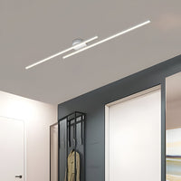 LED Deckenlampe Modern Aluminium Wohnzimmer - Weiß