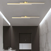 LED Deckenlampe Modern Aluminium Wohnzimmer - Gold