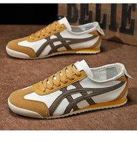 Elias | Herren Retro Runner Sneaker - Gelb