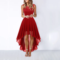Elin | Elegantes Maxikleid für festliche Anlässe - Rot