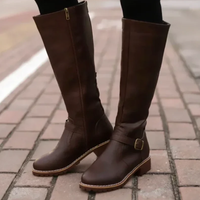 Emilia | Orthopädische Komfort Stiefel - Dunkelbraun