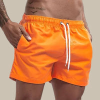 Evander | Herren Badeshorts mit Kordelzug Regular Fit - Orange