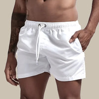 Evander | Herren Badeshorts mit Kordelzug Regular Fit - Weiß