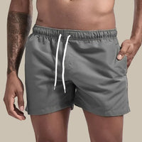 Evander | Herren Badeshorts mit Kordelzug Regular Fit - Grau