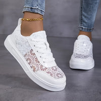 Sofie | Stylische Freizeit-Sneaker für Damen - Weiß