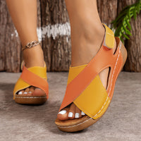 Milena™ - Ultrabequeme Orthopädische Sandalen - Orange-Gelb