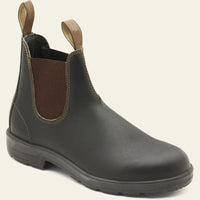 Elodie - Retro-Chelsea-Boots - Schwarz / Braun