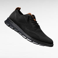 Daniel | Herren Slip-on Lauf Sneaker - Schwarz