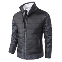 Felix | Herren Lässige Pullover Jacke - Dunkelgrau