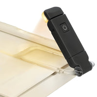 LED Leselampe Tragbar Flexibel Dimmbar - Schwarz
