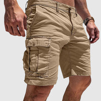 Florian | Herren Cargo Shorts mit praktischen Taschen - Beige