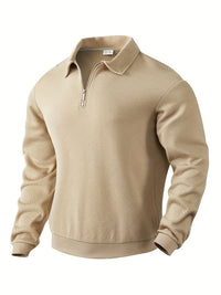 Maximilian – Moderner Pullover im Vintage-Stil - Khaki