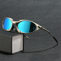 Herren Sportliche Sonnenbrille Outdoor Freizeitbrille - Blau