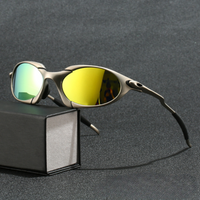 Herren Sportliche Sonnenbrille Outdoor Freizeitbrille - Gelb