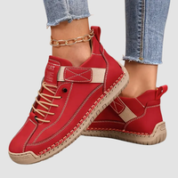Hanna | Leichte Orthopädische Sneaker - Rot