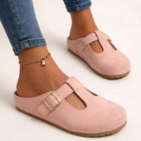 Sorina™ - Bequeme Clogs mit Einer Schlichten Schnalle - Rosa