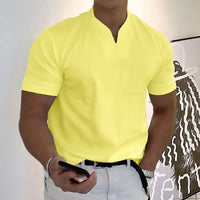 Heinrich | Herren Poloshirt Kurzarm - Gelb
