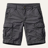 Herren-Cargoshorts mit Pattentaschen - Grau