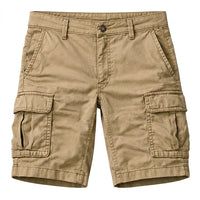 Herren-Cargoshorts mit Pattentaschen - Khaki