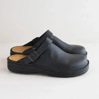 Herren Clogs Schnallenriemen Freizeitschuhe - Schwarz
