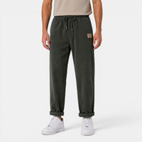 Herren-Cordhose mit geradem Bein - Grün