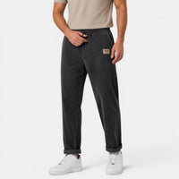 Herren-Cordhose mit geradem Bein - Grau