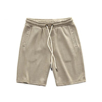 Herren Jersey-Shorts mit Kordelzug und elastischem Bund - Khaki