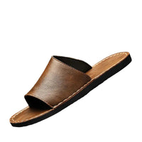 Herren Offene Zehen Slide-Sandalen mit Einteiligem Riemen - Niemiecki
