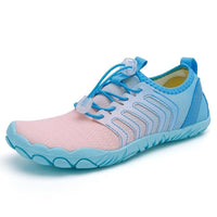 Herren Slip-on Aqua-Schuhe mit Kordelzug - Hellblau