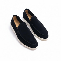 Herren Slipper im klassischen Stil - Schwarz