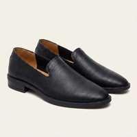 Herren-Slipper mit strukturierter Oberfläche - Schwarz