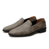 Herren-Slipper mit strukturierter Oberfläche - Khaki