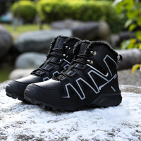 Herren Winterschuhe Sportlich Outdoor-Schuhe - Schwarz Weiß