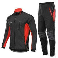 Herren Zweiteiliges Set mit Jacke und Hose - Rot