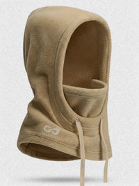 Winterhut mit integrierter Maske für Extremwetter mit vollständiger Abdeckung - Khaki
