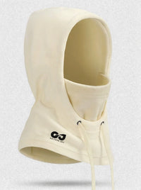 Winterhut mit integrierter Maske für Extremwetter mit vollständiger Abdeckung - Beige