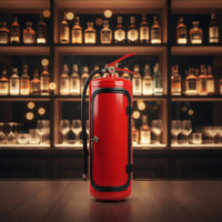 Feuerlöscher Bar Mini Bar Versteckt Getränkebar Deko Aufbewahrung - Rot