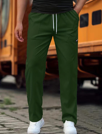 Klaus | Herren Lässige Sportliche Hose - Grün