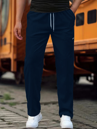 Klaus | Herren Lässige Sportliche Hose - Blau