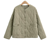 Zara™ - Vintage Steppjacke - Olivgrün