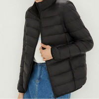 Frey™ - Taillierte Steppjacke - Schwarz