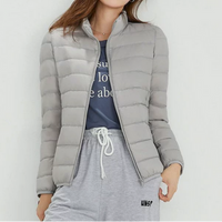 Frey™ - Taillierte Steppjacke - Grau