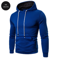 Herren Premium Herbstpullover  - DAVE - Marineblau