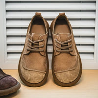 Elias | Orthopädische Rindslederschuhe Premium Edition - Khaki