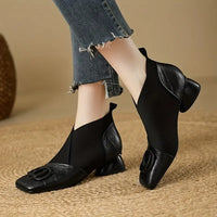 Sophie | Premium Damen Stiefeletten elegant modern - Schwarz