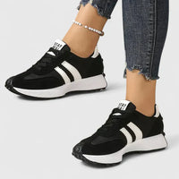 Mara | leichte sneakers damen sommer - Schwarz