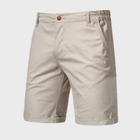 Kurze, Weite Shorts mit Seitentaschen für Herren | Ideal für den Sommer - Beige